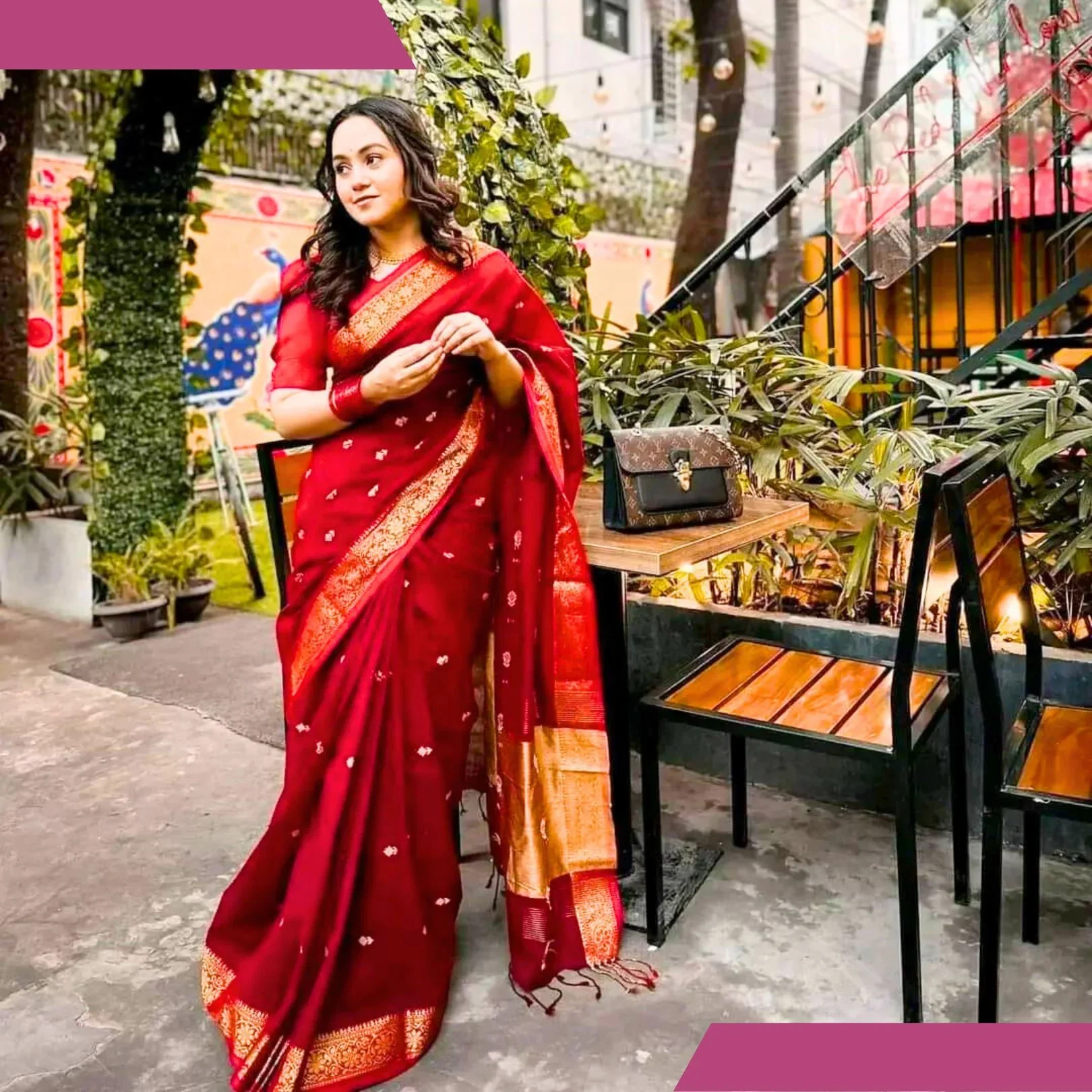 Tangail Handloom Cotton Sarees - M130